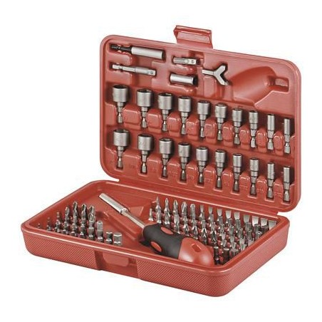 "MicroConnect 113 pcs Bit Set - Comprehensive & Durable Tool Kit #77119"